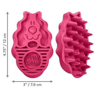 Kong Zoom Chrom Gummibürste Rosa