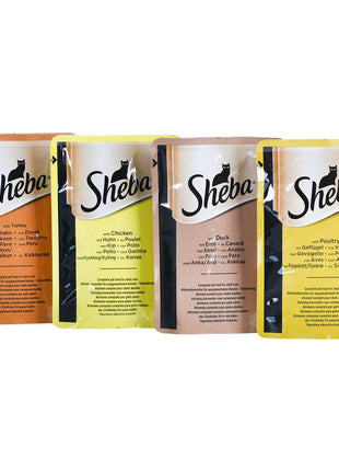 Sheba Kattmat Sheba Delicacy Kyckling Kalkon Anka Fåglar