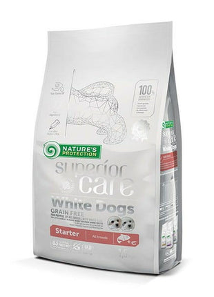 Nature's Protection Foder Nature's Protection Superior Care White Dogs Lax 1,5 Kg