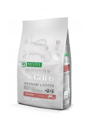 Nature's Protection Foder Nature's Protection Superior Care White Dogs Lax 10 Kg
