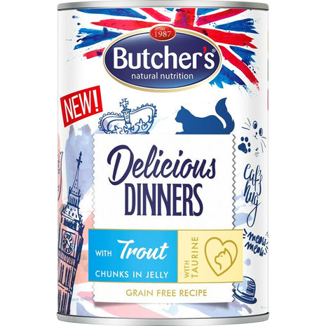 Butcher's Kattmat Butcher's Delicious Dinners Kyckling 400 G