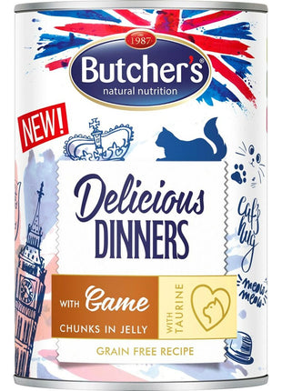 Butcher's Kattmat Butcher's Delicious Dinners Kyckling Vildsvin 400 G