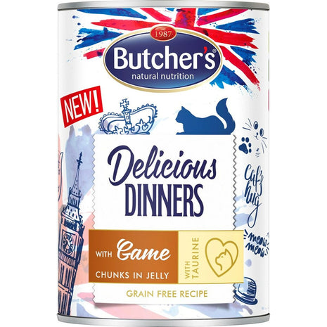 Butcher's Kattmat Butcher's Delicious Dinners Kyckling Vildsvin 400 G