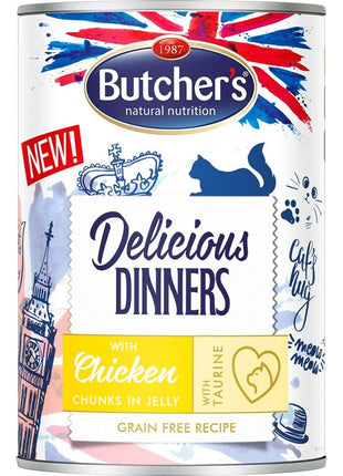 Butcher's Kattmat Butcher's Delicious Dinners Kyckling 400 G