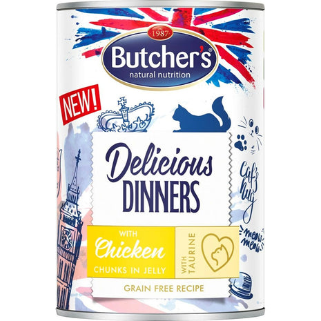 Butcher's Kattmat Butcher's Delicious Dinners Kyckling 400 G