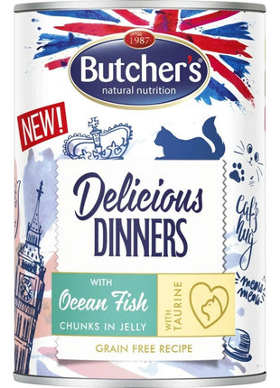 Butcher's Kattmat Butcher's Ocean Kyckling Fisk 400 G