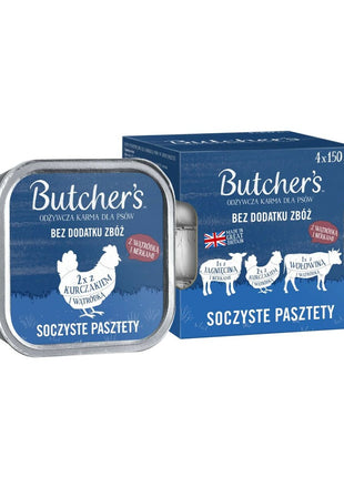 Butcher's Våt Mat Butcher's Original Mix Juicy Pates Nötkött