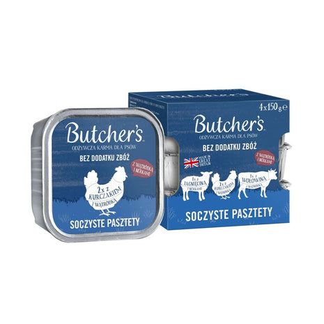 Butcher's Våt Mat Butcher's Original Mix Juicy Pates Nötkött