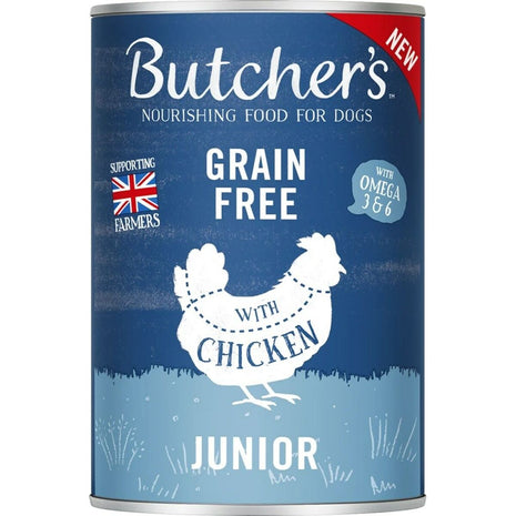 Butcher's Våt Mat Butcher's Original Junior Mega Pack Mix Kyckling 6 X 400 G