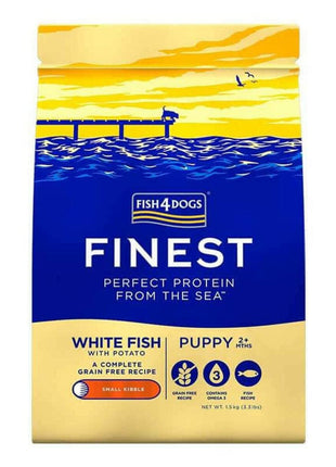 Fish4Dogs Foder Fish4Dogs Finest Puppy Small Complete White Fish Fisk 1,5 Kg