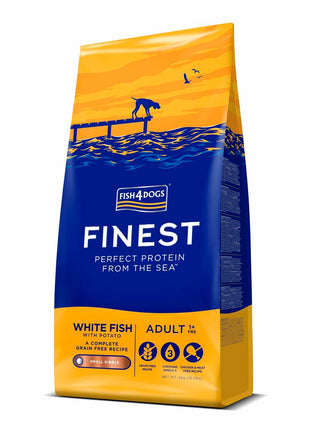 Fish4Dogs Foder Fish4Dogs Finest Ocean White Fish S Fisk 6 Kg