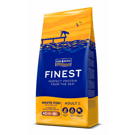 Fish4Dogs Foder Fish4Dogs Finest Ocean White Fish S Fisk 6 Kg