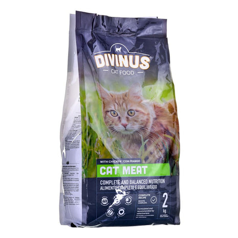 Divinus Kattmat Divinus Meat Vuxen Kyckling 2 Kg
