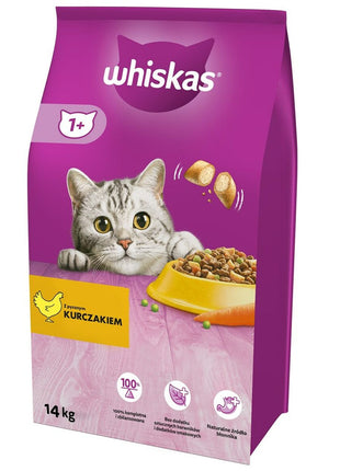 Whiskas Kattmat Whiskas   Vuxen Kyckling Grönsak 14 Kg