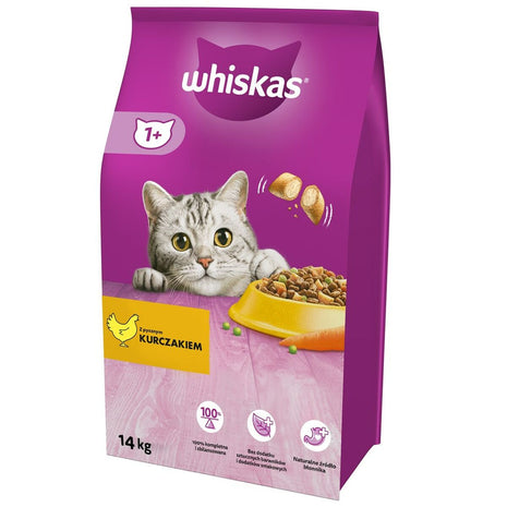 Whiskas Kattmat Whiskas   Vuxen Kyckling Grönsak 14 Kg
