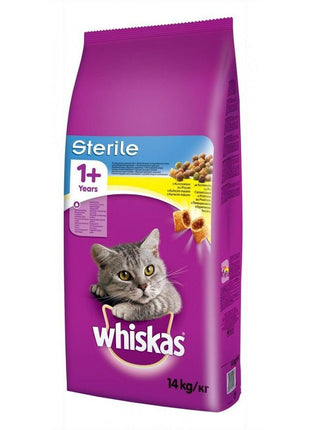 Whiskas Kattmat Whiskas Sterile Vuxen Kyckling 14 Kg