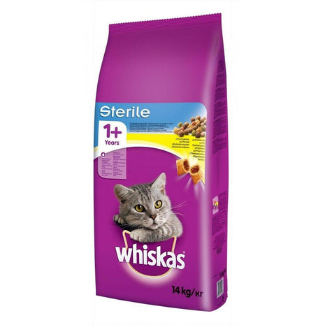 Whiskas Kattmat Whiskas Sterile Vuxen Kyckling 14 Kg