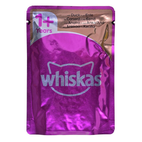 Whiskas Kattmat Whiskas Jelly Kyckling Kalkon Anka Fåglar 80 X 85 G