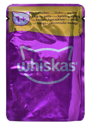 Whiskas Kattmat Whiskas Classic Meals Kyckling Kalvkött Lamm Fåglar 80 X 85 G