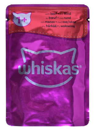Whiskas Kattmat Whiskas Classic Meals Kyckling Kalvkött Lamm Fåglar 80 X 85 G