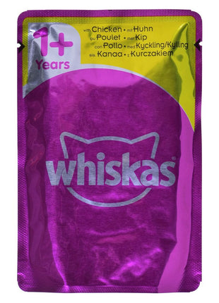 Whiskas Kattmat Whiskas Pure Delight Kyckling Kalkon Anka Fåglar 40 X 85 G