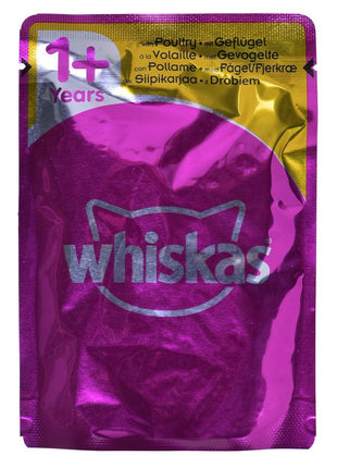Whiskas Kattmat Whiskas Pure Delight Kyckling Kalkon Anka Fåglar 40 X 85 G