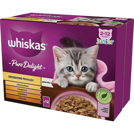 Whiskas Kattmat Whiskas                                 Kyckling Kalkon Anka Fåglar 12 X 85 G