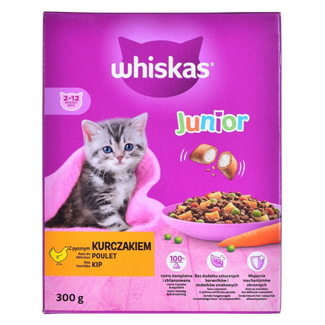 Whiskas Kattmat Whiskas Junior Kyckling 300 G