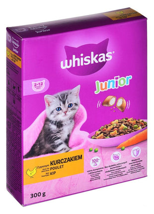 Whiskas Kattmat Whiskas Junior Kyckling 300 G