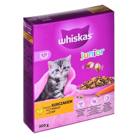 Whiskas Kattmat Whiskas Junior Kyckling 300 G