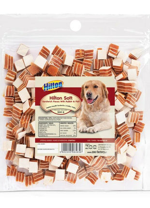 Hilton Hundgodis Hilton Torsk Kanin 500 G