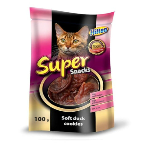 Hilton Snack For Cats Hilton Soft Duck Cookies 100 G
