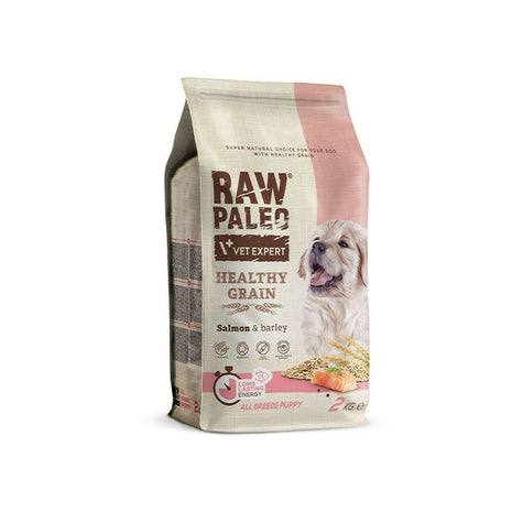 Vetexpert Foder Vetexpert Raw Paleo Healthy Grain Puppy Salmon Y Cebada Lax 2 Kg