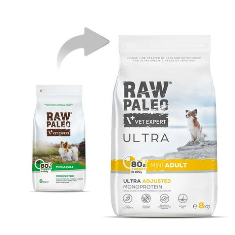 Vetexpert Foder Vetexpert Raw Paleo Kalkon 8 Kg