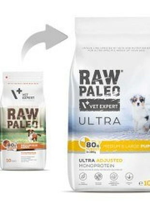 Vetexpert Foder Vetexpert Raw Paleo Ultra Medium&Large Puppy Turkey Kalkon 10 Kg