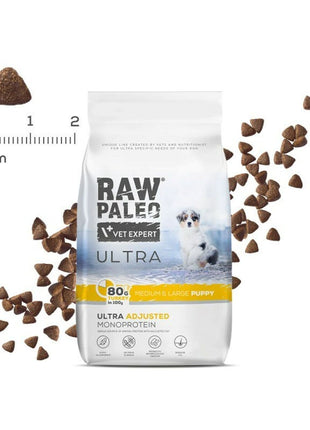 Vetexpert Foder Vetexpert Raw Paleo Ultra Medium&Large Puppy Turkey Kalkon 10 Kg