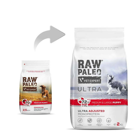 Vetexpert Foder Vetexpert Raw Paleo Kalvkött 2 Kg