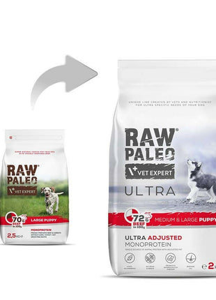 Vetexpert Foder Vetexpert Raw Paleo Kalvkött 2 Kg