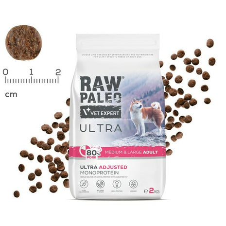 Vetexpert Foder Vetexpert Raw Paleo Ultra Pork Medium & Large Adult Gris 2 Kg