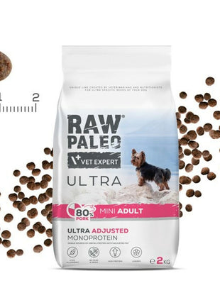 Vetexpert Foder Vetexpert Raw Paleo Ultra Pork Mini Adult Gris 750 G