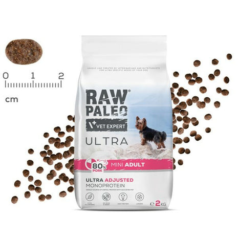 Vetexpert Foder Vetexpert Raw Paleo Ultra Pork Mini Adult Gris 750 G