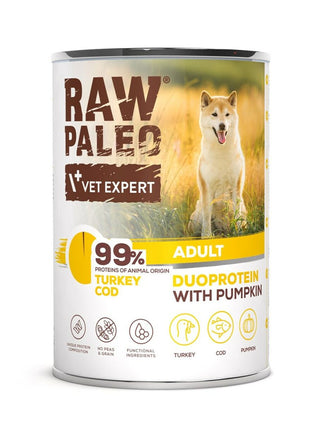 Vetexpert Våt Mat Vetexpert Raw Paleo Kalkon 400 G