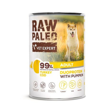 Vetexpert Våt Mat Vetexpert Raw Paleo Kalkon 400 G