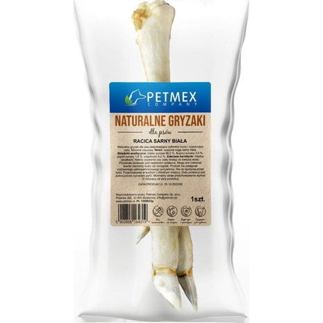 Petmex Hundgodis Petmex Roe Deer S Hoof White 300 G