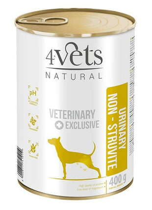 4Vets Våt Mat 4Vets Natural Urinary No Struvit Kalkon 400 G