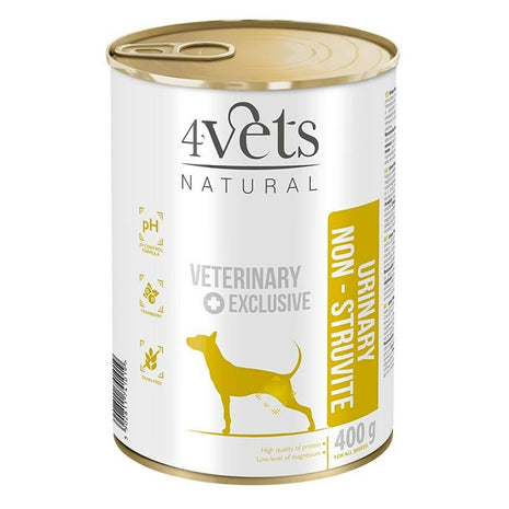 4Vets Våt Mat 4Vets Natural Urinary No Struvit Kalkon 400 G