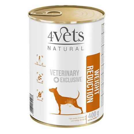 4Vets Våt Mat 4Vets Natural Weight Reduction Kalkon 400 G