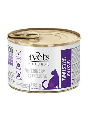 4Vets Kattmat 4Vets Natural Gastro Intestinal Kalkon 185 G