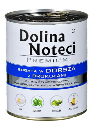Dolina Noteci Våt Mat Dolina Noteci Premium Torsk Broccoli 800 G