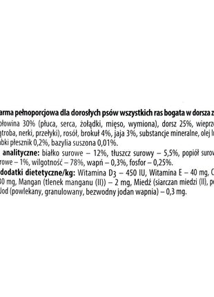 Dolina Noteci Våt Mat Dolina Noteci Premium Torsk Broccoli 800 G
